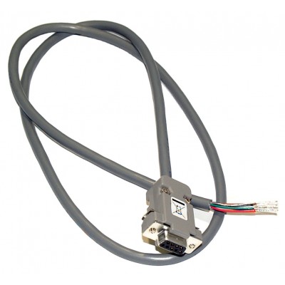 Stepping Motor Valve Connection Cable, 9-Pin Female D-connector, Unterminated Ends,3 feet length (6ACBLSMV)