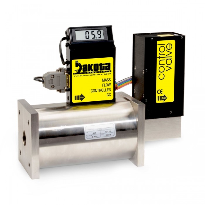 GC7 Series Air Mass Flow Controller Stainless Steel, High Flow