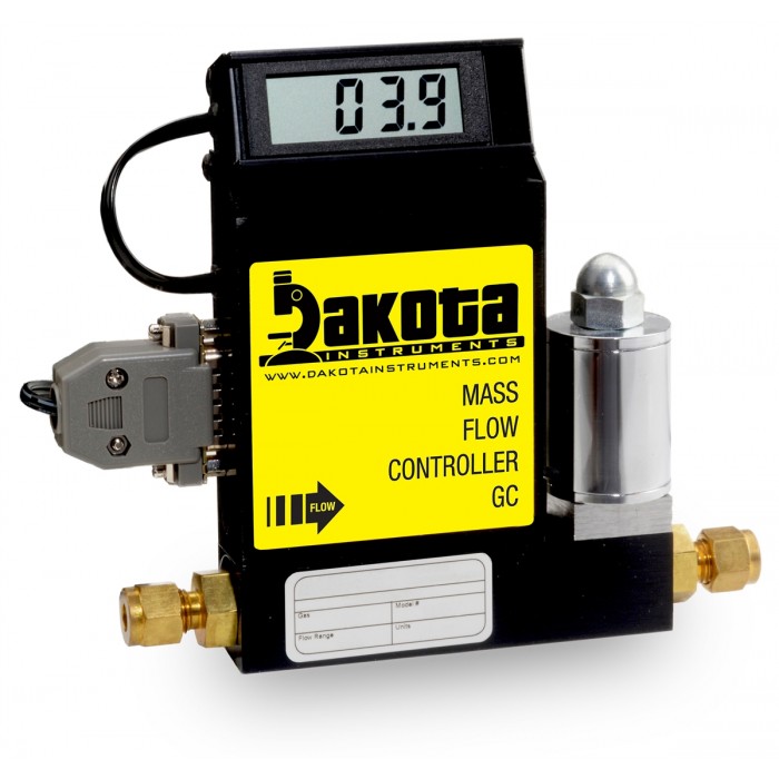 GC1 Series Air Mass Flow Controller Aluminum, Low Flow, With or