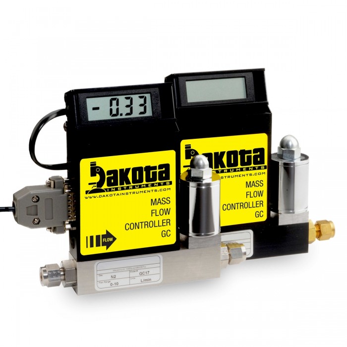 GC1 Series Air Mass Flow Controller Aluminum, Low Flow, With or