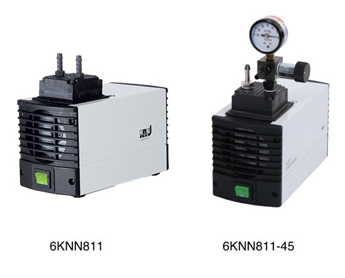 KNF 811 Mini Diaphragm Vacuum Pump | Chemically Resistant Compact