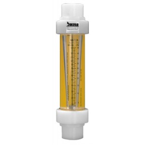 Nitrogen (N2) Flow Meters - Acrylic, Polypropylene Fittings, No Valve