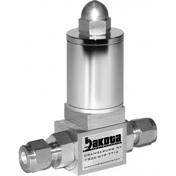 Proportional Solenoid Valve, 316/416 Stainless Steel, Viton® seals, 1/4" Compression Fittings