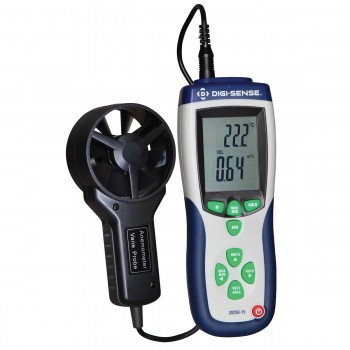 Professional CFM/CMM  Vane Thermoanemometer with NIST (WD-20250-15)