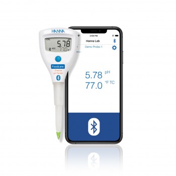 Cheese pH Tester with HALO2 Wireless Bluetooth® Connectivity