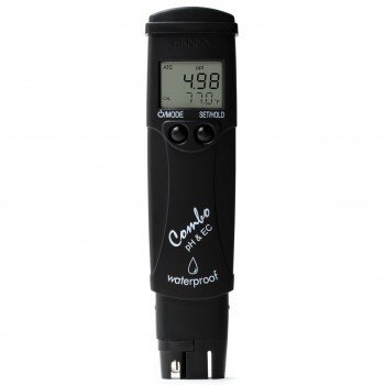 High Range Combo pH / Conductivity / TDS Tester (0.00 to 20.00 µS/cm EC/ 0.00 to 10.00 ppt TDS)