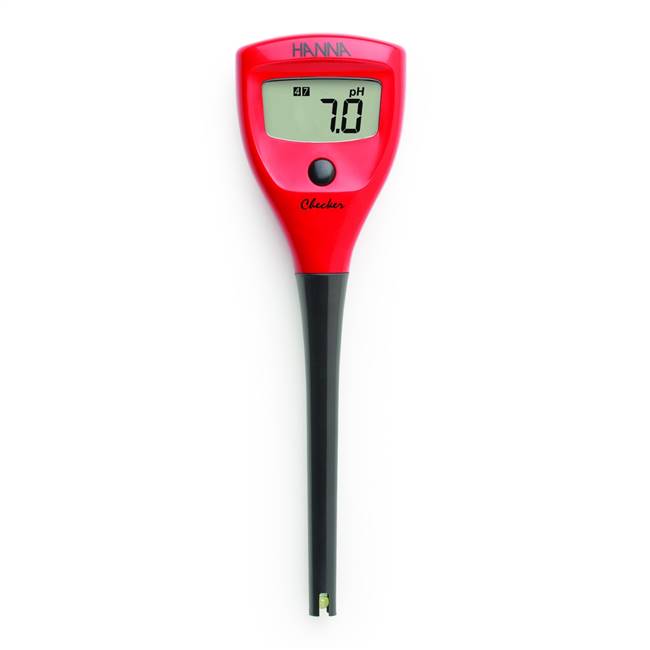 Checker<sup>&reg;</sup> pH tester with <b>0.1 pH Resolution</b>
