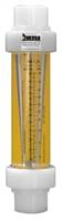  <!--6A0311PN-AB--> Air Flow Meter 2100 LPM (72.5 SCFM) - Acrylic, Polypropylene Fittings, No Valve (6A0311PN-AB)