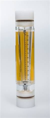 Air Flow Meter - Acrylic, Polypropylene Fittings, No Valve