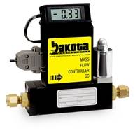 GC4 Series - Helium Mass Flow Controller - Aluminum, Medium Flow, With or Without LCD Readout, 3/8 Inch Compression Fittings, 0-5VDC Analog Input/Output
