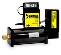 GC6 Series - Argon Mass Flow Controller - Aluminum, High Flow, With or Without LCD Readout, 1/2 Inch Compression Fittings, 0-5VDC Analog Input/Output