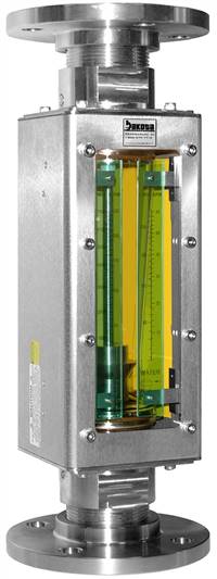 Industrial Stainless Steel Flanged Flow Meter, Flange Connector, No Valve (M Meter)