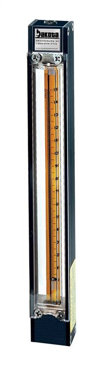 150mm Aluminum Flow Meter, No Valve