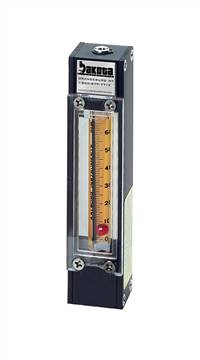 65mm Aluminum Flow Meter, No Valve