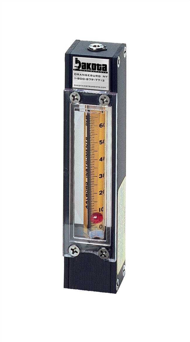 65mm Aluminum Flow Meter, No Valve