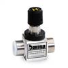 PTFE Utility Needle Valves - Stainless Steel Shell & Bushing