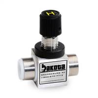 PTFE Utility Needle Valves - Stainless Steel Shell & Bushing