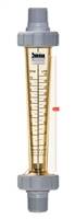 Flow Range: 0.2 - 2.0 GPM, 1.0 - 7.5 LPM, Height: 8 7/8", Float: 316 SS, Adapter: 3/8" FNPT Polysulfone